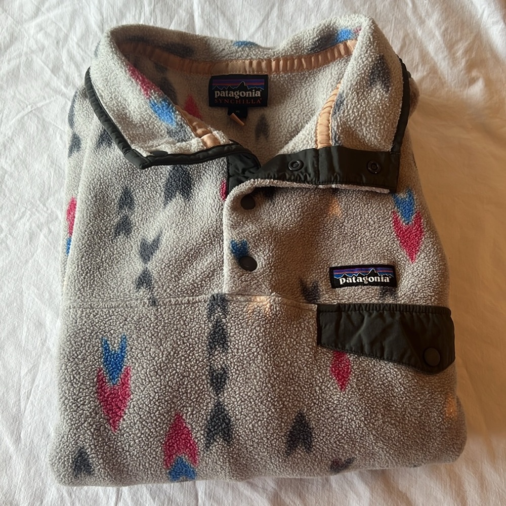 Patagonia SYNCHILLA fleece sweater XL like new